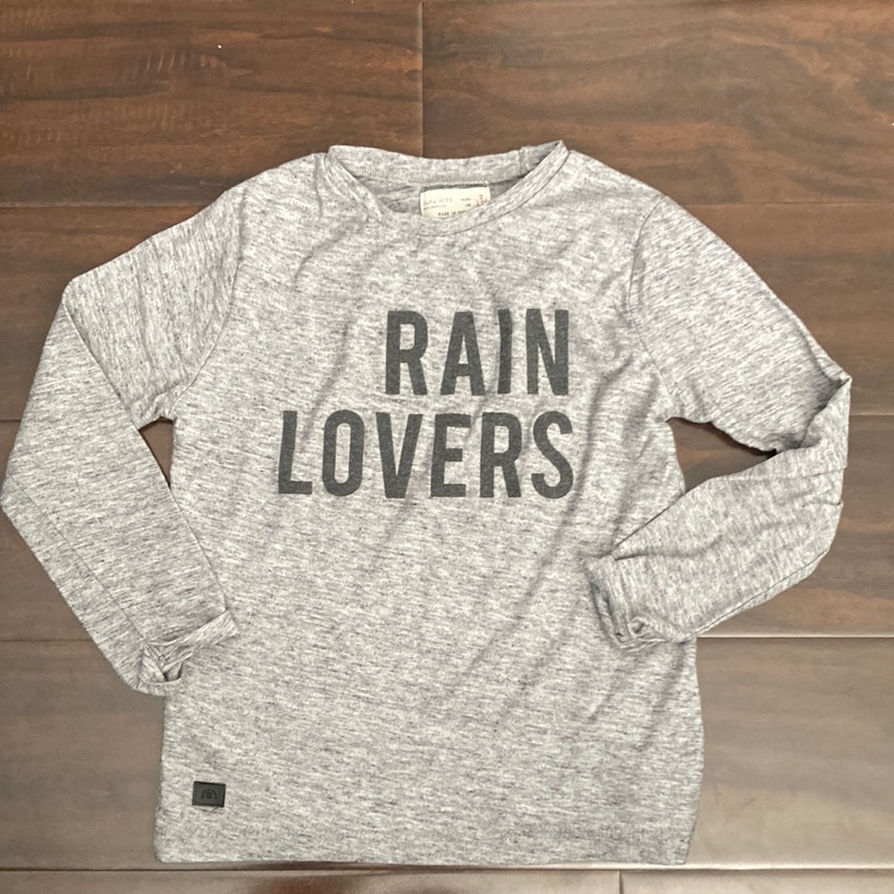 Zara Boys “Rain Lovers” Shirt